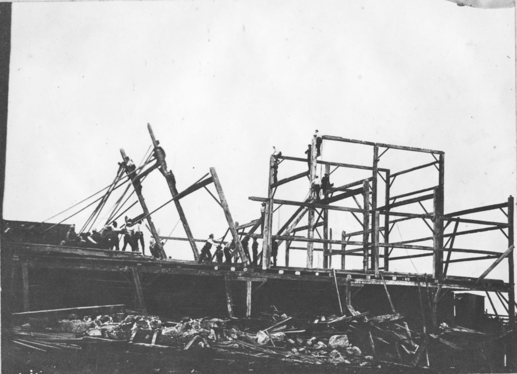 Barn raising