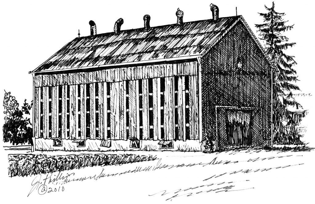 Tobaccocuringbarn