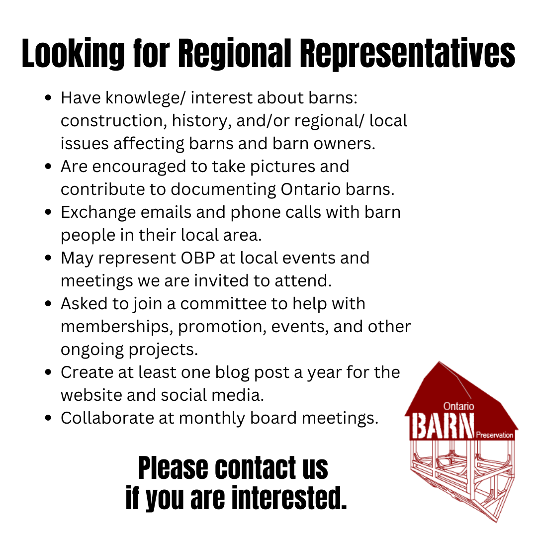 looking for Regional Representatives