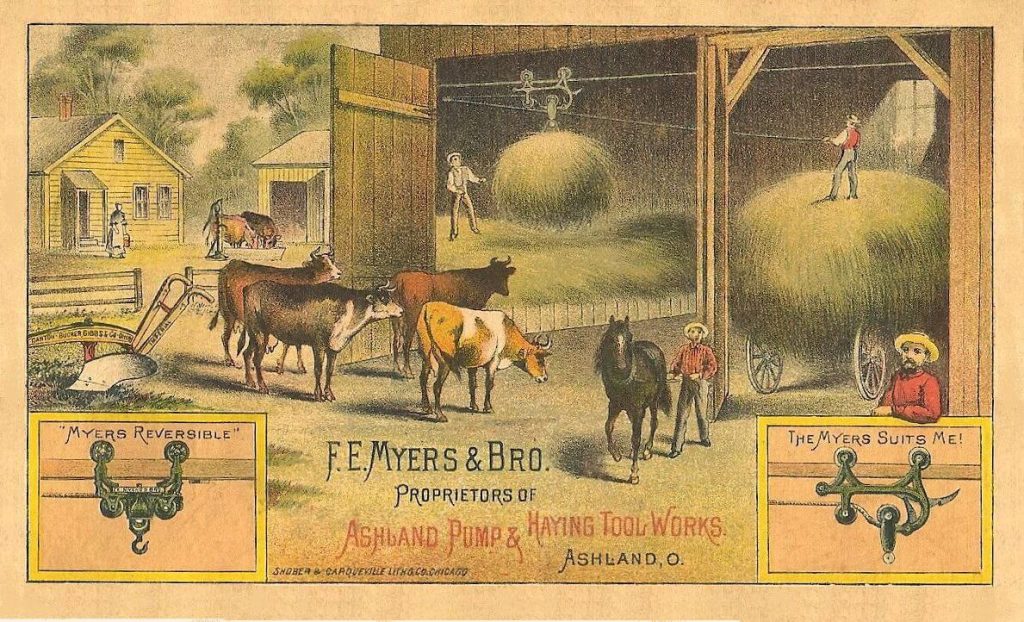 Myers Haymow Trade Card